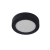 Lucide BRICE Plafoniera LED Nero, 1-Luce