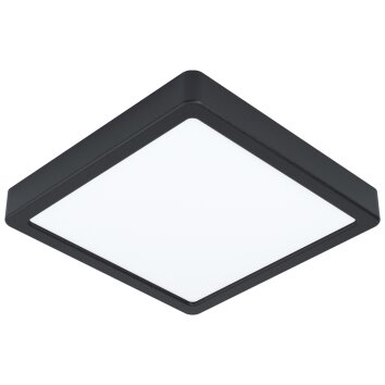 Eglo FUEVA Lampada da incasso LED Nero, 1-Luce