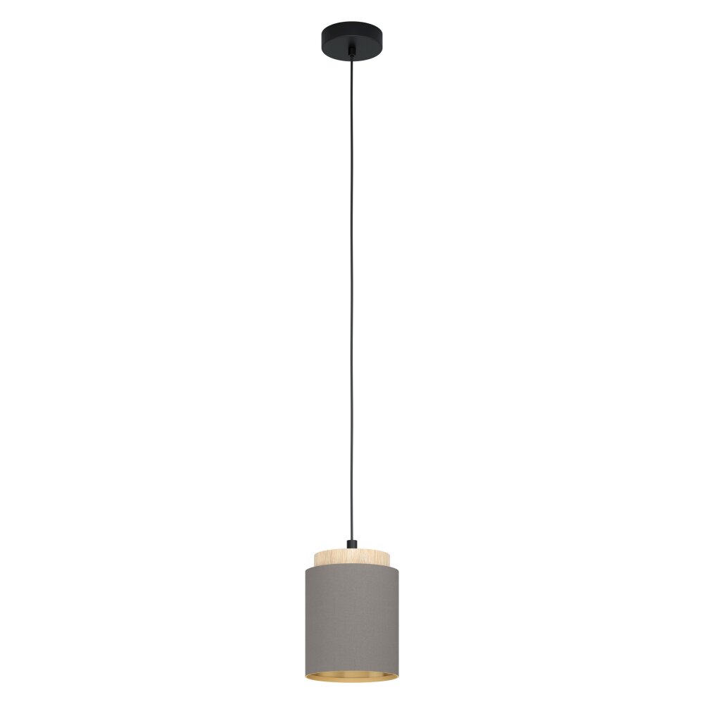 Eglo ALBARIZA Lampadario a sospensione Marrone, Nero, 1-Luce main product photo