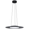 Eglo COMPO ROSSO Lampadario a sospensione LED Nero, 1-Luce, Cambia colore