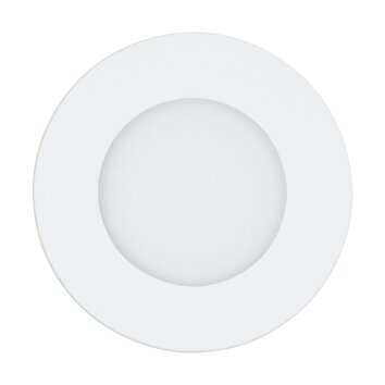 Eglo FUEVA-A Lampada da incasso LED Bianco, 1-Luce, Telecomando
