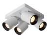 Lucide NIGEL Faretto da soffitto LED Bianco, 4-Luci