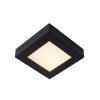 Lucide BRICE Plafoniera LED Nero, 1-Luce