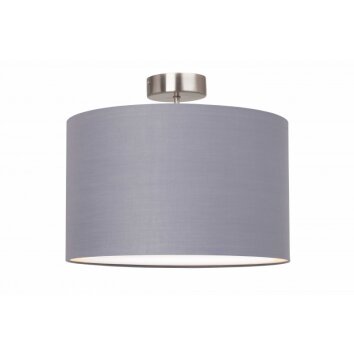 Brilliant Clarie Plafoniera Grigio, 1-Luce