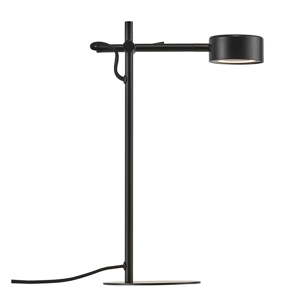Nordlux CLYDE Lampada da tavolo LED Nero, 1-Luce