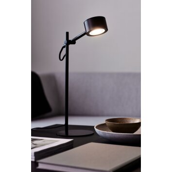 Nordlux CLYDE Lampada da tavolo LED Nero, 1-Luce