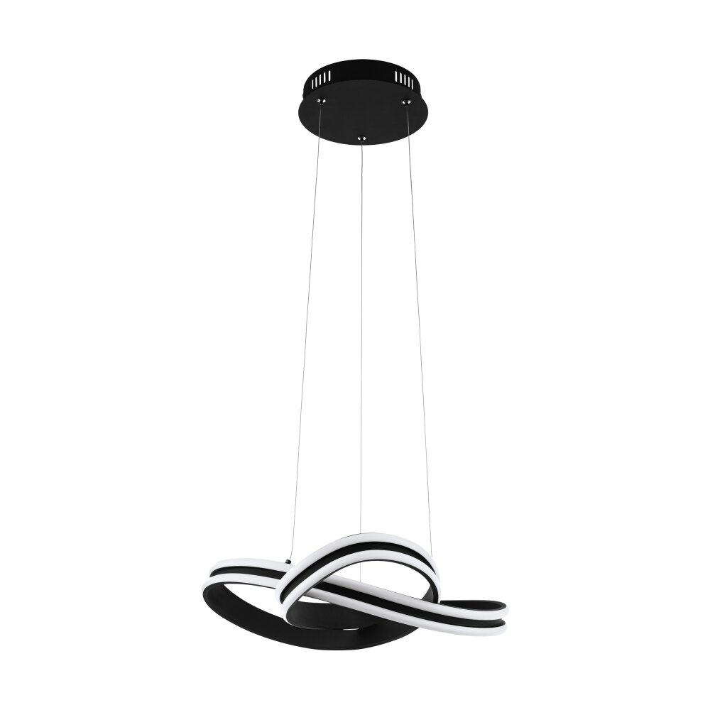 Eglo CORREDERA Lampadario a sospensione LED Nero, 2-Luci main product photo