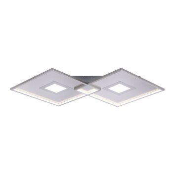 Paul Neuhaus AMARA Plafoniera LED Nichel opaco, 1-Luce, Telecomando