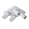 Lucide TAYLOR Faretto da soffitto LED Bianco, 4-Luci