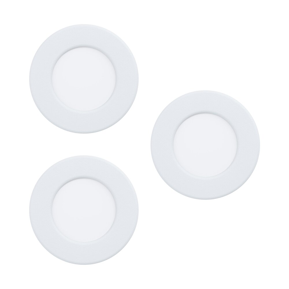 Eglo FUEVA Lampada da incasso LED Bianco, 3-Luci main product photo
