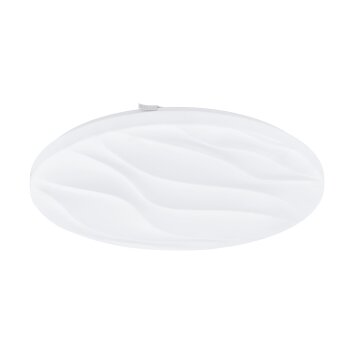 Eglo BENARIBA Plafoniera LED Bianco, 1-Luce