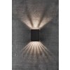 Nordlux FOLD Applique da esterno LED Nero, 2-Luci