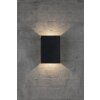 Nordlux FOLD Applique da esterno LED Nero, 2-Luci