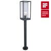 Lutec Flair Lampioncino Segnapasso Antracite, 1-Luce