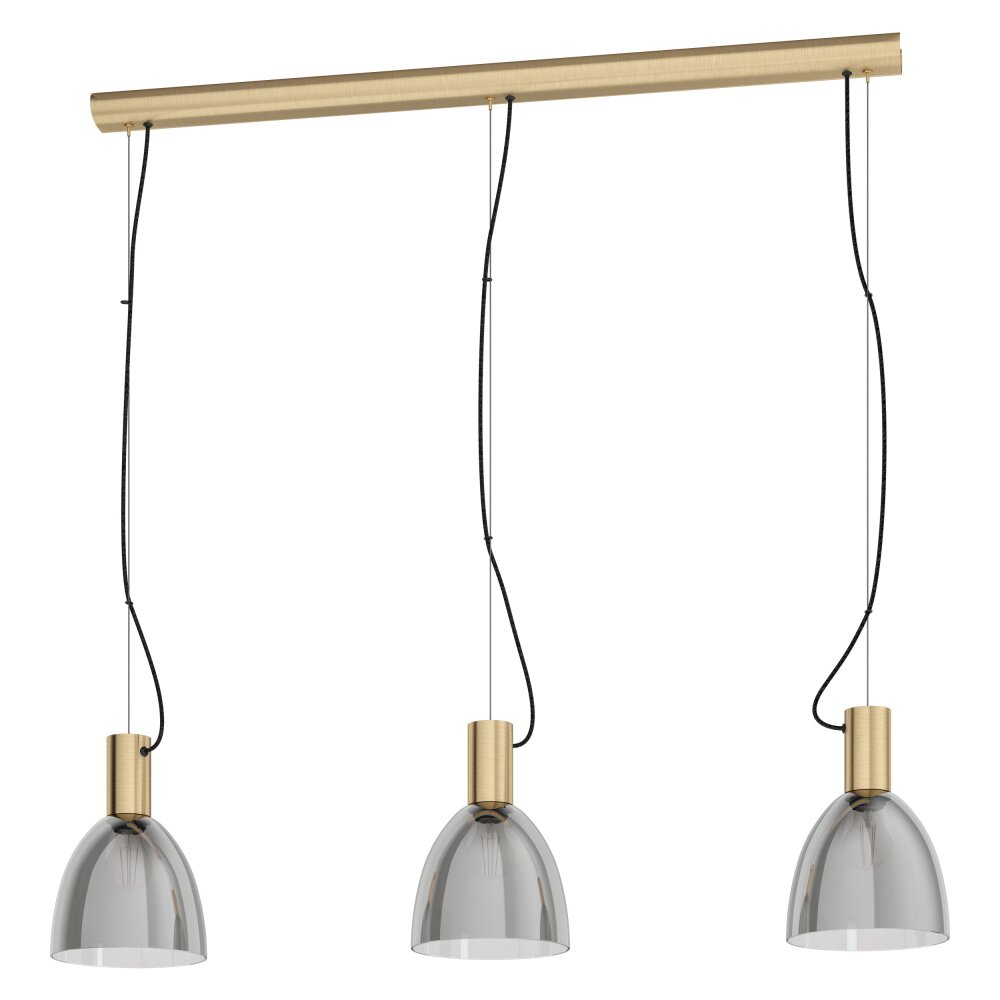 Eglo LEBALIO Lampadario a sospensione Marrone, 3-Luci main product photo
