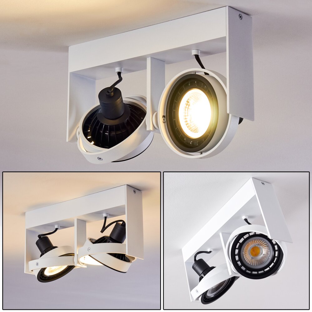 Grytgol Plafoniera Bianco, 2-Luci main product photo
