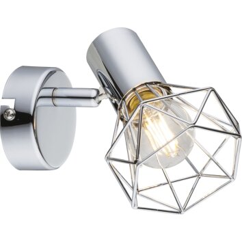 Globo XARA Applique Cromo, 1-Luce