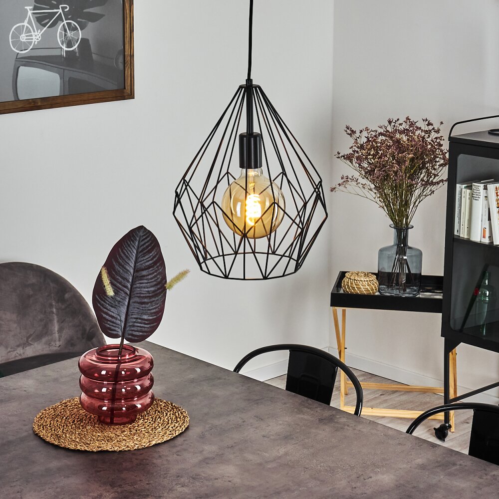 Zarembo Lampadario a sospensione Nero, 1-Luce main product photo