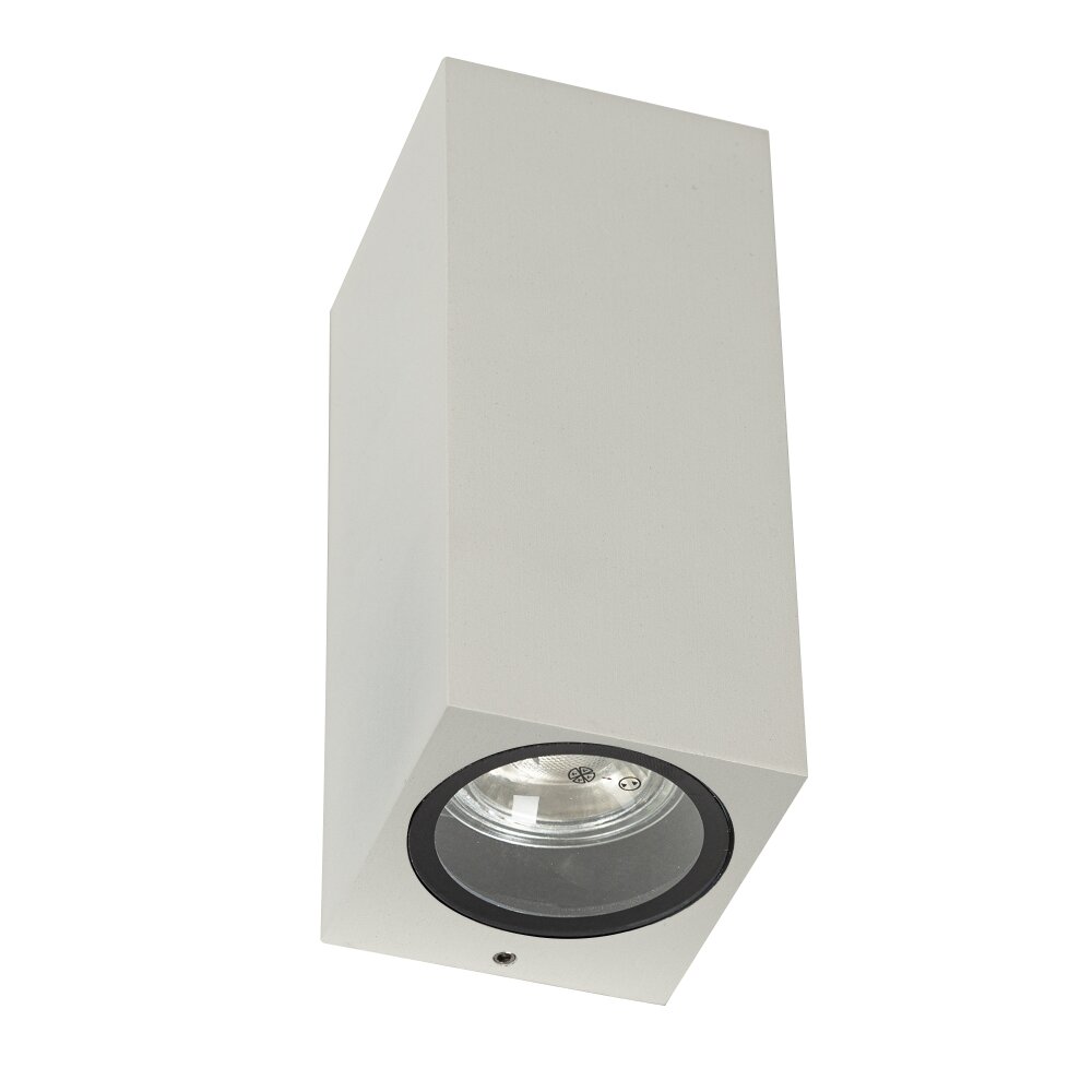 KS Verlichting Geo Applique da esterno Bianco, 2-Luci main product photo