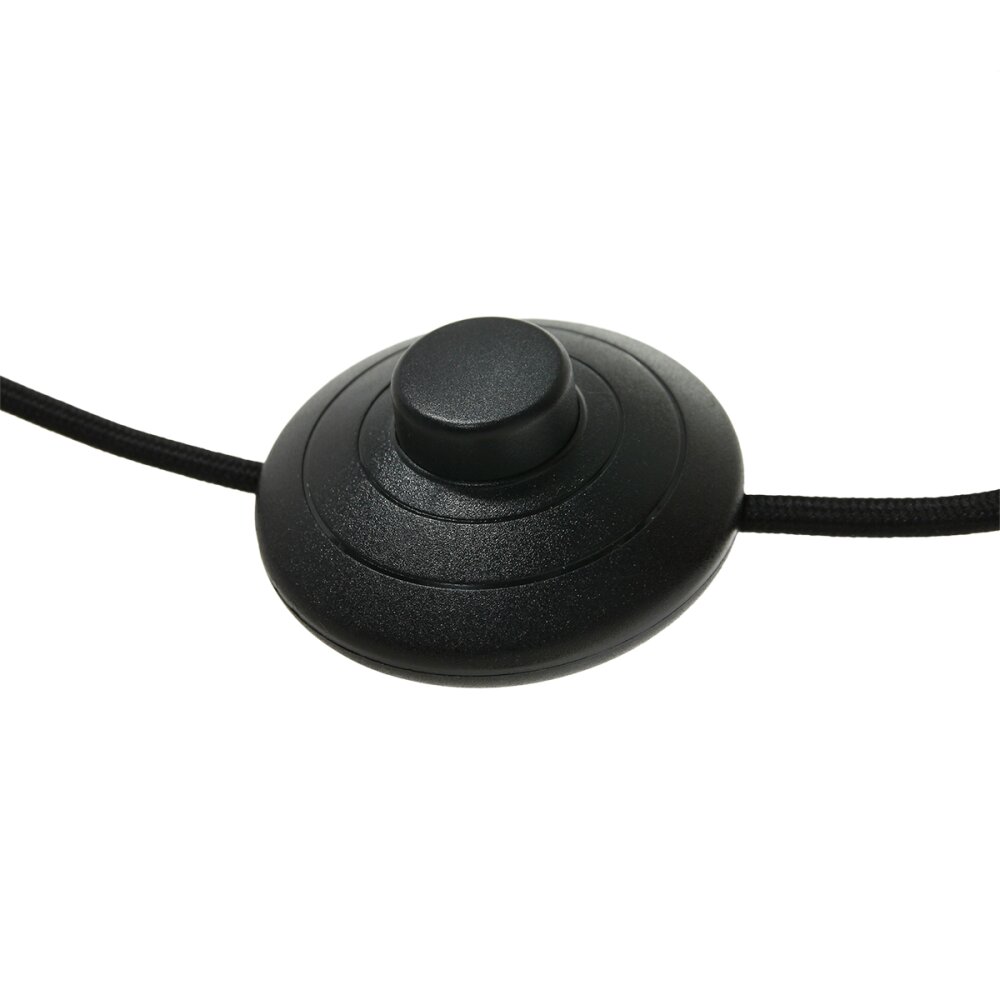 Steinhauer Kasket Lampada da terra Nero, Bianco, 1-Luce