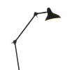 Steinhauer Kasket Lampada da terra Nero, Bianco, 1-Luce