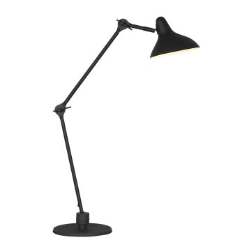 Steinhauer Kasket Lampada da tavolo Nero, Bianco, 1-Luce