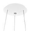 Steinhauer Ringlede Lampada a Sospensione Bianco, 1-Luce