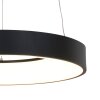 Steinhauer Ringlede Lampada a Sospensione Nero, Bianco, 1-Luce