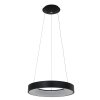 Steinhauer Ringlede Lampada a Sospensione Nero, Bianco, 1-Luce