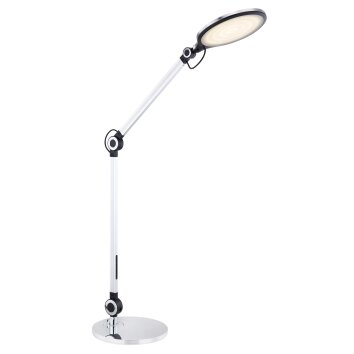 Globo URIAS Lampada da tavolo LED Argento, 1-Luce