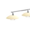 Steinhauer Tallerken Lampada a Sospensione LED Acciaio inox, Bianco, 4-Luci