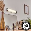 Macaje Applique LED Cromo, Trasparente, chiaro, 1-Luce