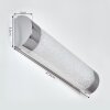 Macaje Applique LED Cromo, Trasparente, chiaro, 1-Luce