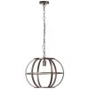 Brilliant Basia Lampada a Sospensione Marrone, Bronzo, Brunito, 1-Luce
