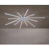 Paul Neuhaus Q-SUNSHINE Plafoniera LED Alluminio, 12-Luci, Telecomando