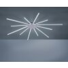 Paul Neuhaus Q-SUNSHINE Plafoniera LED Alluminio, 12-Luci, Telecomando