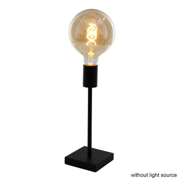 Steinhauer Minimalics Lampada da tavolo Nero, 1-Luce