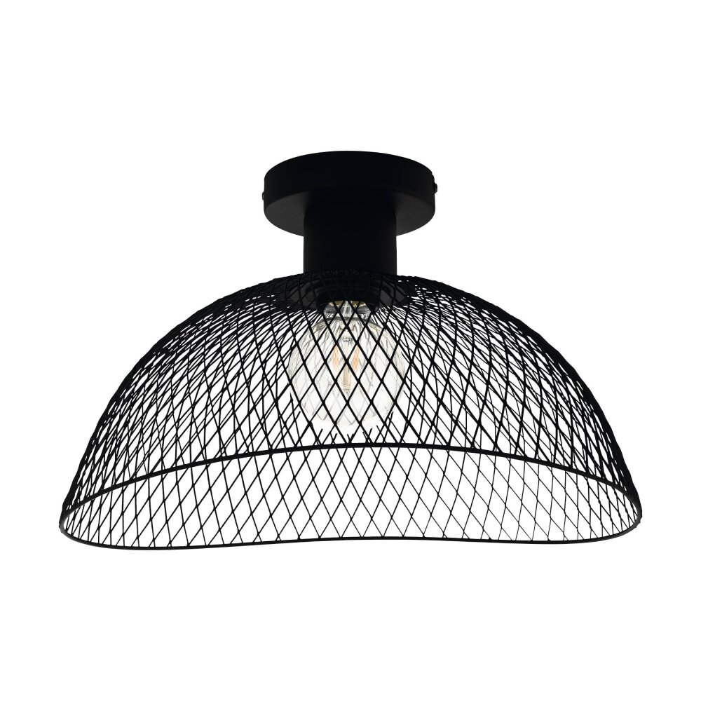 Eglo POMPEYA Plafoniera Nero, 1-Luce main product photo