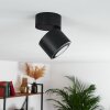 Appleton Plafoniera LED Nero, 1-Luce