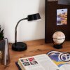 Pineda Lampada da tavolo LED Cromo, Nero, 1-Luce