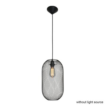 Steinhauer Bodine Lampada a Sospensione Nero, 1-Luce