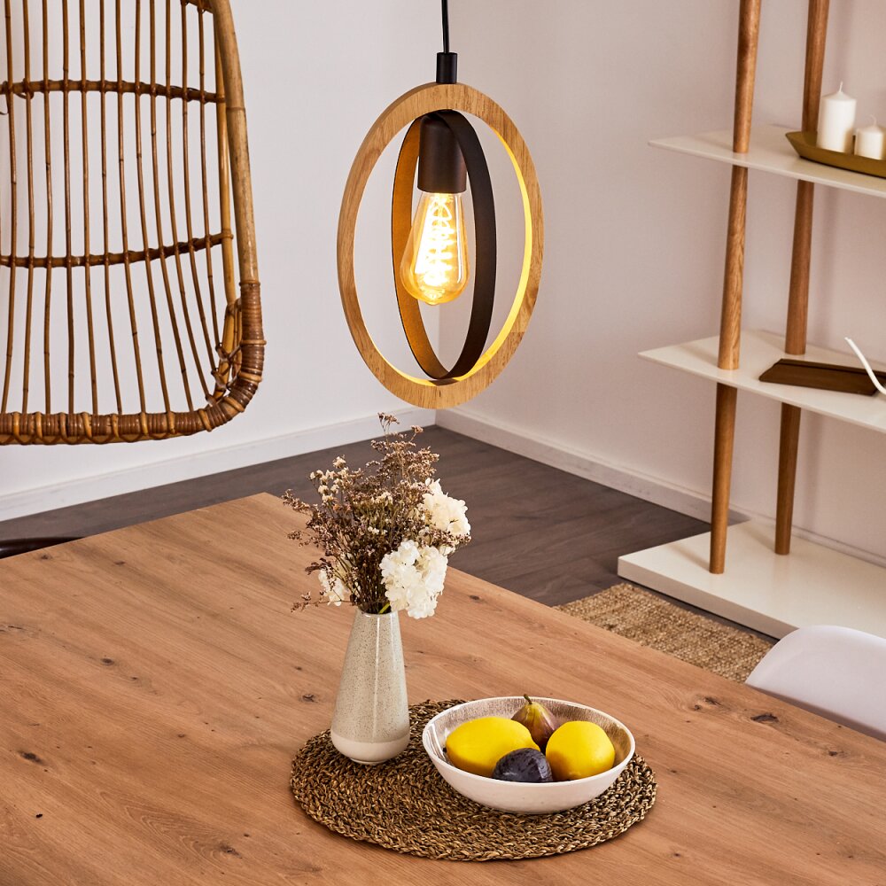 Kintore Lampadario a sospensione Nero, 1-Luce main product photo