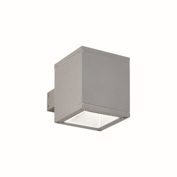 Ideal Lux SNIF Applique da esterno Grigio, 1-Luce