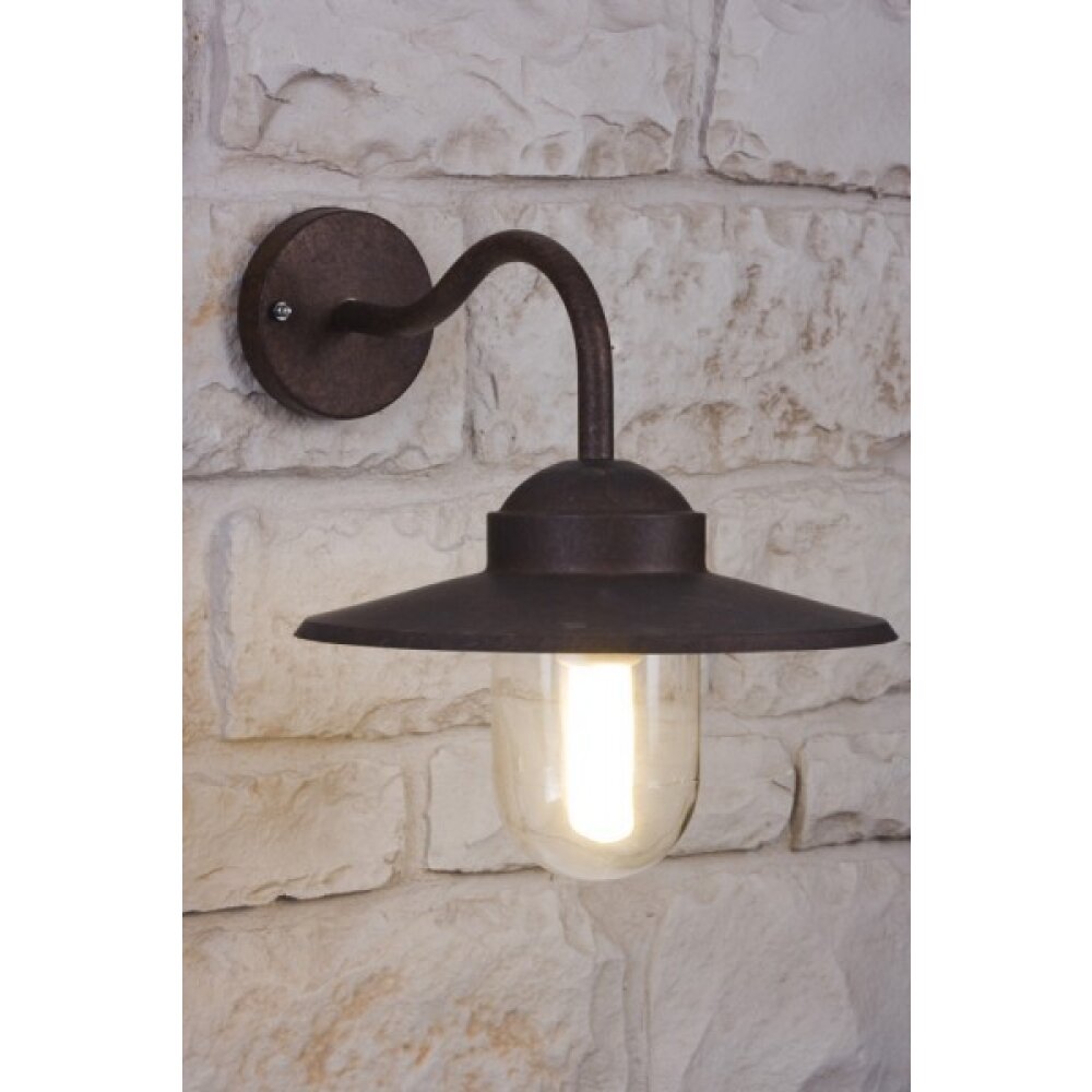 Nordlux Luxembourg Applique Marrone, Ruggine, Trasparente, chiaro, 1-Luce main product photo