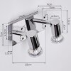 Sibarco Applique Cromo, 2-Luci