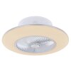 Globo KELLO ventilatore da soffitto LED Bianco, 1-Luce