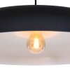 Steinhauer Krisip Lampada a Sospensione Nero, Bianco, 1-Luce