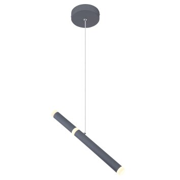 Globo KELSY Lampadario a sospensione LED Grigio, 1-Luce