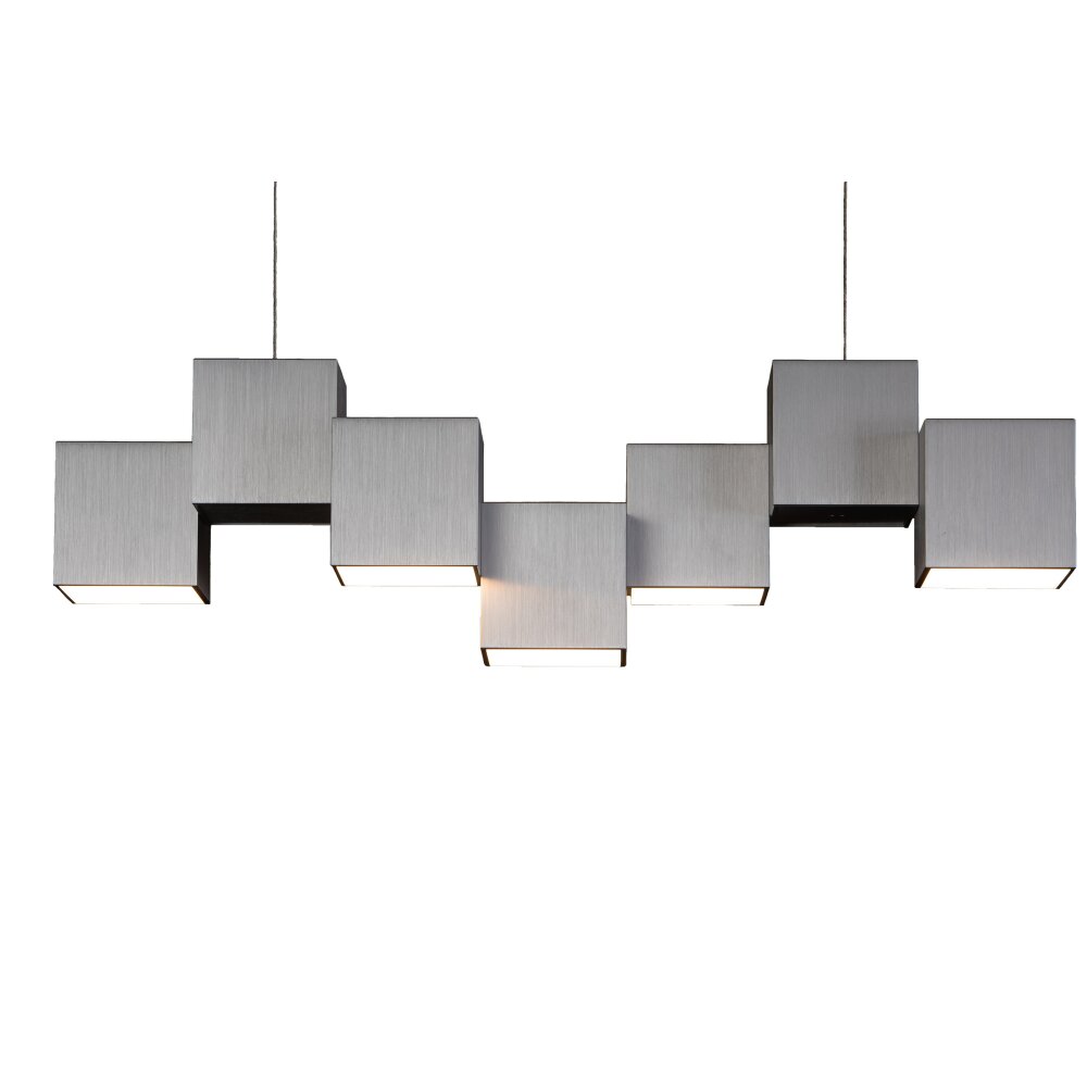 Grossmann ROCKS Plafoniera LED Alluminio, 5-Luci main product photo