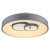 Globo MAVY Plafoniera LED Grigio, 1-Luce